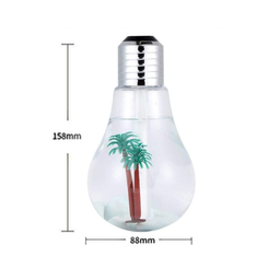 Umidificador Aromatizador de Ar Luminária Formato de Lâmpada - 6