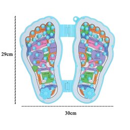 Massageador de Pes Reflexologia Acupuntura Acupressao Pontos de Pressao Fascite Plantar Relaxante Te - 3