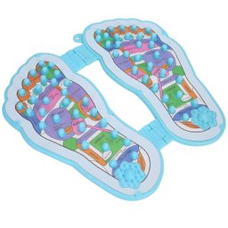 Massageador de Pes Reflexologia Acupuntura Acupressao Pontos de Pressao Fascite Plantar Relaxante Te - 7