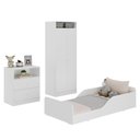 Ver imagem 2 de Quarto Infantil Completo Liz Multimóveis Branco