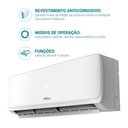 Ver imagem 4 de Ar Condicionado Split Philco Hi Wall 24.000 Btu/H Frio Monofásico Branco PAC24FI 220V