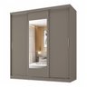 Guarda-Roupa 3 Portas com Espelho Araçá CabeCasa MadeiraOriginals - 9