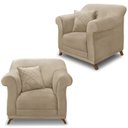 Ver imagem 1 de Kit 2 Poltronas Decorativas Retro Polo Suede 1101 Ezz