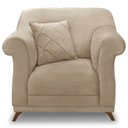 Ver imagem 7 de Kit 2 Poltronas Decorativas Retro Polo Suede 1101 Ezz