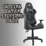 Cadeira Gamer Elite Pro Dazz Preto e Cinza Reclinável - 6