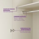 Ver imagem 4 de Quarto de Bebê com Berço, Colchão e Guarda-Roupa Baby Ananda Casatema MadeiraOriginals Bege/Offwhite
