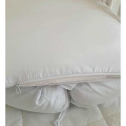 Ninho ou Redutor de Berço, Branco com Babado, Minha Casa Baby - 4