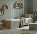 Ver imagem 4 de Cama Infantil Evolutiva 2 em 1 – Cama Montessoriana e Cama de Solteiro