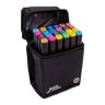Caneta Marcadora Touch Magic com Ponta Dupla 24 Cores - Art Marker - 1