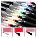 Ver imagem 3 de Caneta Marcadora Touch Magic com Ponta Dupla 24 Cores - Art Marker