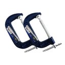 Ver imagem 1 de Kit 2 Sargento Grampo Marceneiro Tipo C Pesado 4'' 100mm