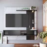 Painel Home para TV até 55 Polegadas 3 Prateleiras 2 Nichos Atlântico Colibri Móveis - 1