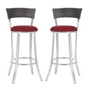 Ver imagem 1 de Conjunto com 2 Banquetas em Alumínio, Fibra Sintética e Tecido Impermeável Tc Zanutto Argila