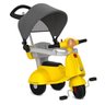 Triciclo Banderetta com Capota Passeio & Pedal Amarelo - Bandeirante - 1