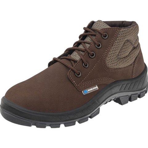 Botina Nobuck Café Tamanho 41 -700312-41 - Marluvas