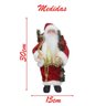 Boneco de Natal Papai Noel Tecido Lampião 30cm - 2