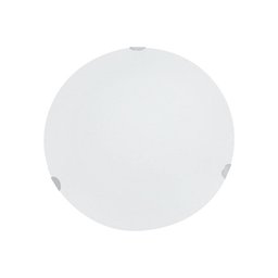 LUMINÁRIA PLAFON REDONDO MED 40CM FOSCO - 1802 MED CR - 1