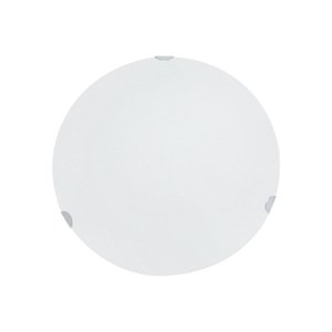 LUMINÁRIA PLAFON REDONDO MED 40CM FOSCO - 1802 MED CR