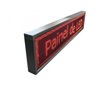 Painel Led Vermelho Externo Prova D'agua Letreiro Luminoso Digital 100x20 Alto Brilho Usb - 1