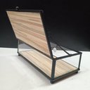 Ver imagem 4 de Porta Joias Decorativo Enfeite Organizador Home&co Vidro 6x10x20cm Bege