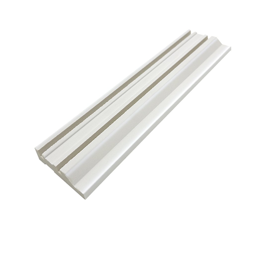 Rodapé de Poliestireno 7cm x 15mm Frisado Metro Linear Casa Grassi - 4