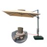 Ombrelone Guarda Sol Java Aluminio 2,5 X 2,5 C/ Base 100l - 10
