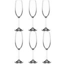 Ver imagem 1 de Jogo de Taças de Cristal Titânio 220ml Conjunto 6 Taças para Champagne Sense
