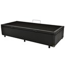 Ver imagem 2 de Cama Box Baú Corino Preto Solteiro 78x188x42