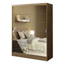 Ver imagem 2 de Guarda-Roupa Infantil Madesa Nick 2 Portas de Correr de Espelho Rustic Cor:Rustic