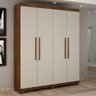 Guarda Roupa Solteiro 4 Portas 100% MDF Master Benetil Moveis - 1