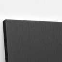 Ver imagem 3 de Quadro Leão Olho Azul Tons de Cinza Animal Canvas 140x90cm