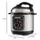 Ver imagem 2 de Panela de Pressão Eletrica Essencial 3l 700w Inox com Preto 127v Itatiaia