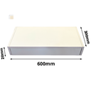 Ver imagem 6 de Gaveta Compacta Suspensa para Escritorio Mdp Mdf 60cm Maquiagem