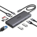 Ver imagem 2 de Hub Usb-c 9 em 1 Cinza 10gbps 4k Hdmi 100w Rj45 Leitor Sd/micro Sd - Ugreen