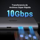 Ver mais imagens de Hub Usb-c 9 em 1 Cinza 10gbps 4k Hdmi 100w Rj45 Leitor Sd/micro Sd - Ugreen