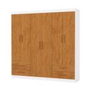 Ver imagem 2 de Guarda Roupa 6 Portas 4 Gavetas Allure -grand Line