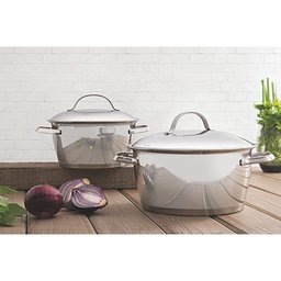 Jogo de Panelas 8 Peças Inox Fundo Triplo Allegra Tramontina - 4