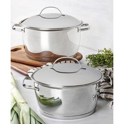 Jogo de Panelas 8 Peças Inox Fundo Triplo Allegra Tramontina - 3