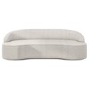 Ver imagem 6 de Sofá 4 Lugares para Sala de Estar Living 230cm Theo D06 Bouclê Creme - Mpozenato