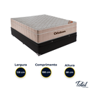 Ver imagem 3 de Cama Box Baú Viúvo Preto e Colchão Airtech Springpocket Molas Ensacadas Ortobom