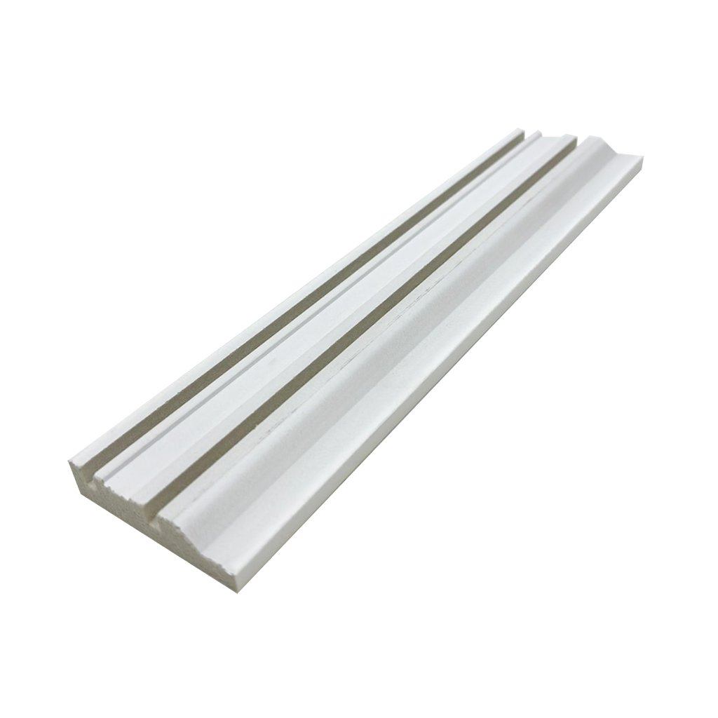 Rodapé de Poliestireno 7cm x 15mm Liso Metro Linear Casa Grassi - 4