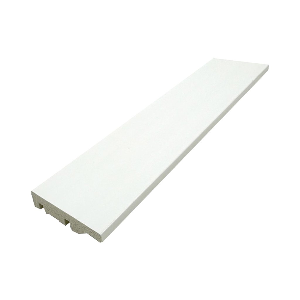 Rodapé de Poliestireno 7cm x 15mm Liso Metro Linear Casa Grassi - 3