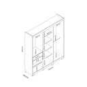 Ver imagem 4 de Guarda-roupa Casal com 6 Portas Reflecta com Pés 100% Mdf Império