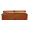 Sofá Cama Retrátil e Reclinável 2,10m com Molas Karina Veludo Terracota Rover & Beato - 6
