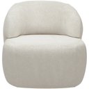 Ver imagem 3 de Kit 02 Poltronas Decorativa Fixa Orgânica para Sala Living Barolo L06 Bouclê Off White - Lyam Decor