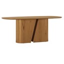 Ver imagem 2 de Mesa de Jantar 8 Lugares Retangular Orgânico 200cm Salieri N01 Cinamomo - Lyam Decor