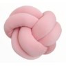 Almofada de nó Escandinavo Rosa Chá - 1