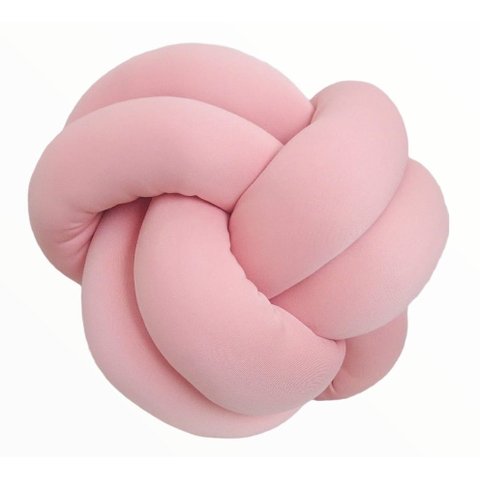 Almofada de nó Escandinavo Rosa Chá
