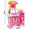 Brinquedo Cozinha Infantil Completa Monica Magic Toys - 3
