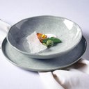 Ver imagem 2 de CONJUNTO C/ 6 PRATOS FUNDO BIO GREEN GRANITE Ø 22,5cm